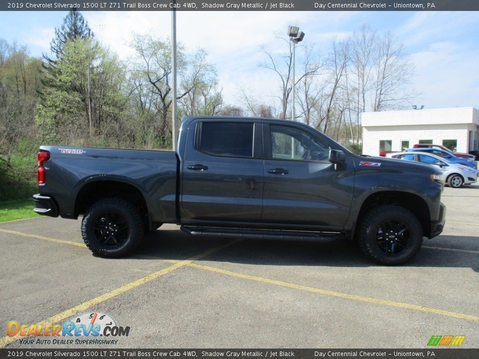 2019 Chevrolet Silverado 1500 LT Z71 Trail Boss Crew Cab 4WD Shadow Gray Metallic / Jet Black Photo #4