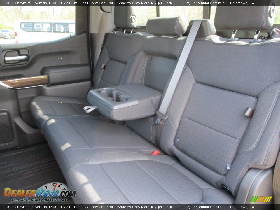 Rear Seat of 2019 Chevrolet Silverado 1500 LT Z71 Trail Boss Crew Cab 4WD Photo #11