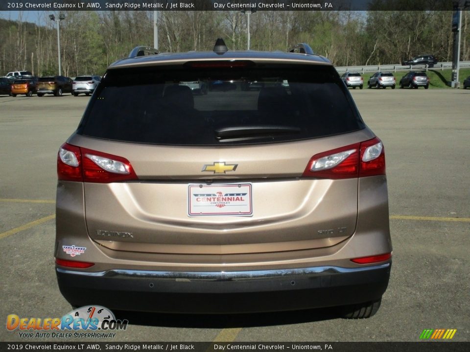 2019 Chevrolet Equinox LT AWD Sandy Ridge Metallic / Jet Black Photo #4