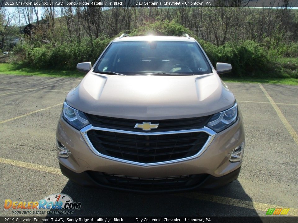2019 Chevrolet Equinox LT AWD Sandy Ridge Metallic / Jet Black Photo #7