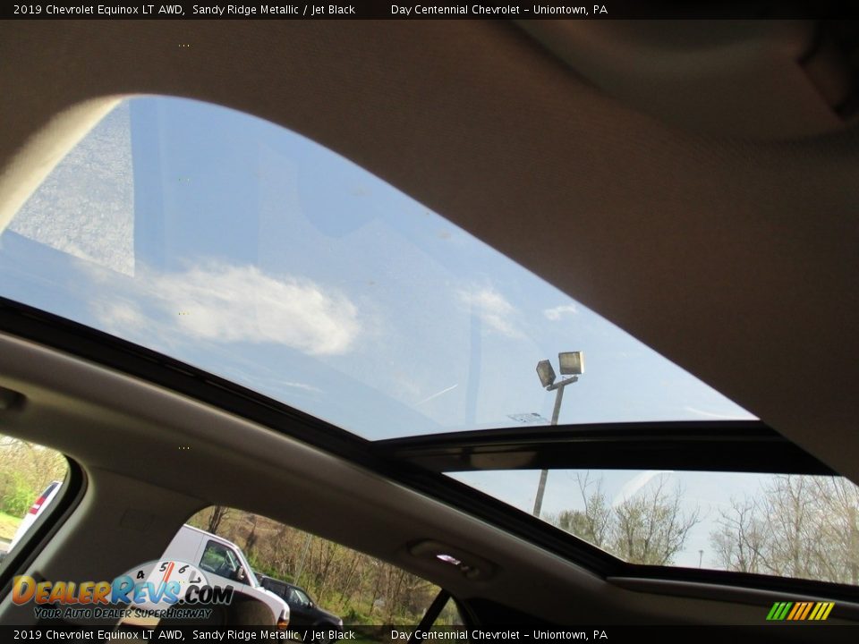 2019 Chevrolet Equinox LT AWD Sandy Ridge Metallic / Jet Black Photo #10