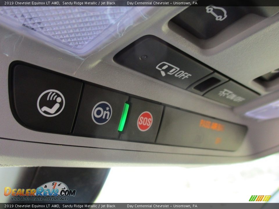 2019 Chevrolet Equinox LT AWD Sandy Ridge Metallic / Jet Black Photo #17