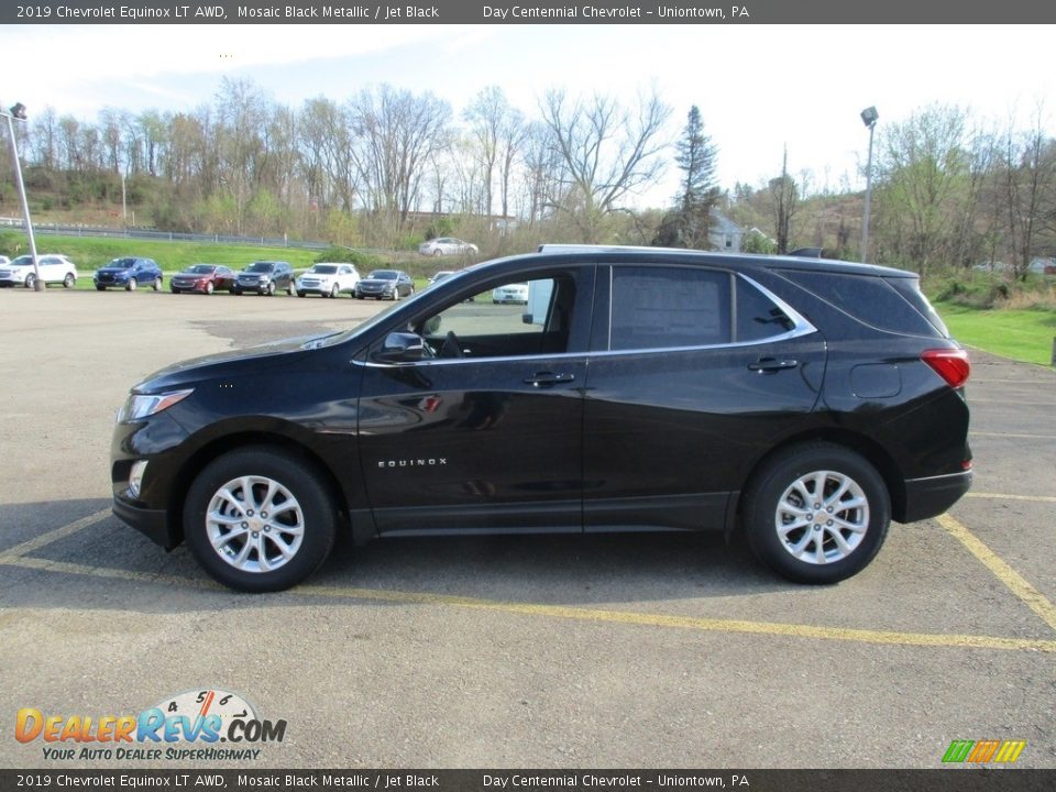 2019 Chevrolet Equinox LT AWD Mosaic Black Metallic / Jet Black Photo #2