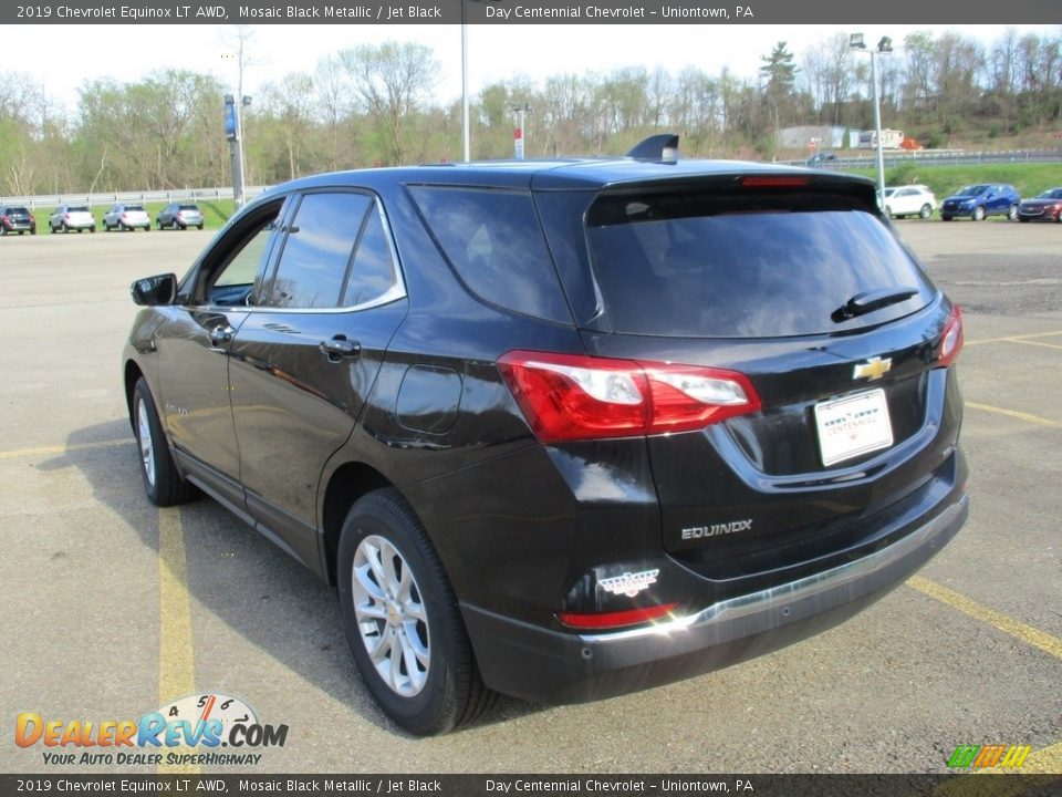 2019 Chevrolet Equinox LT AWD Mosaic Black Metallic / Jet Black Photo #3