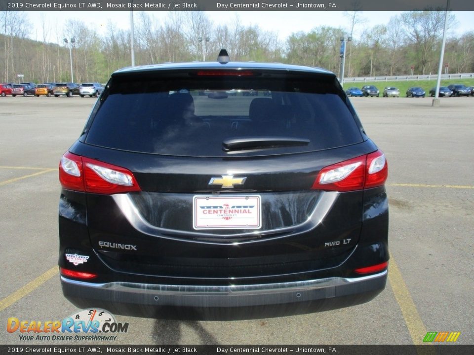 2019 Chevrolet Equinox LT AWD Mosaic Black Metallic / Jet Black Photo #4