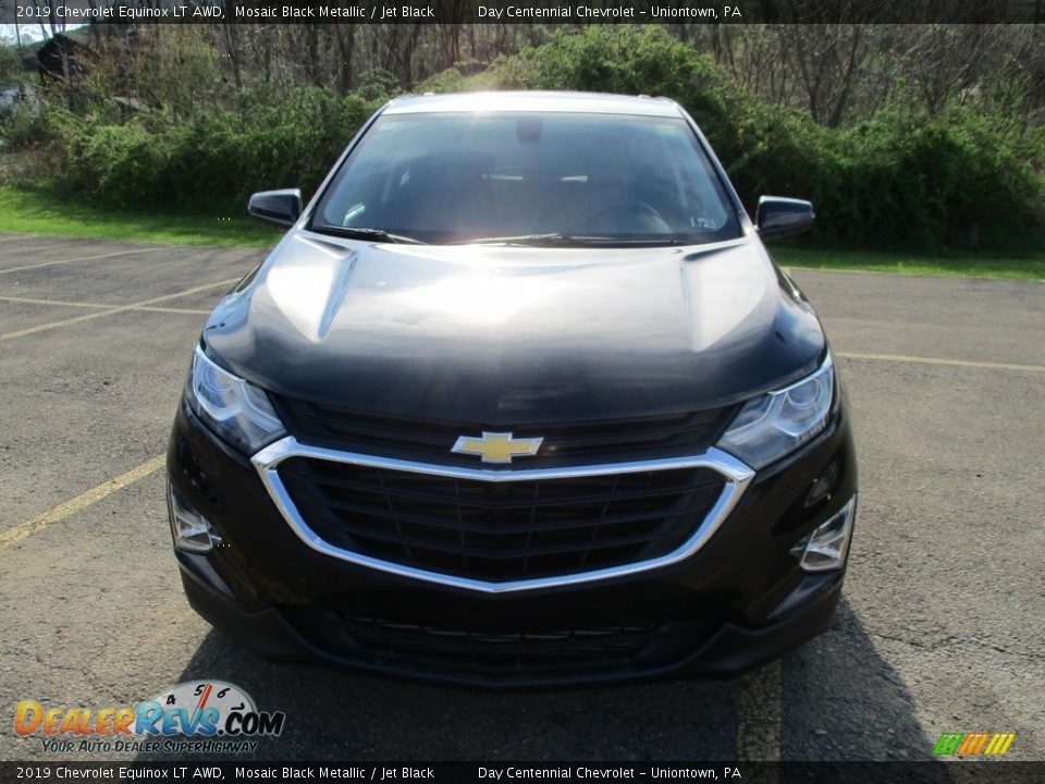 2019 Chevrolet Equinox LT AWD Mosaic Black Metallic / Jet Black Photo #7