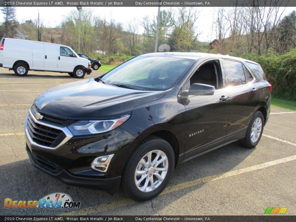 2019 Chevrolet Equinox LT AWD Mosaic Black Metallic / Jet Black Photo #9
