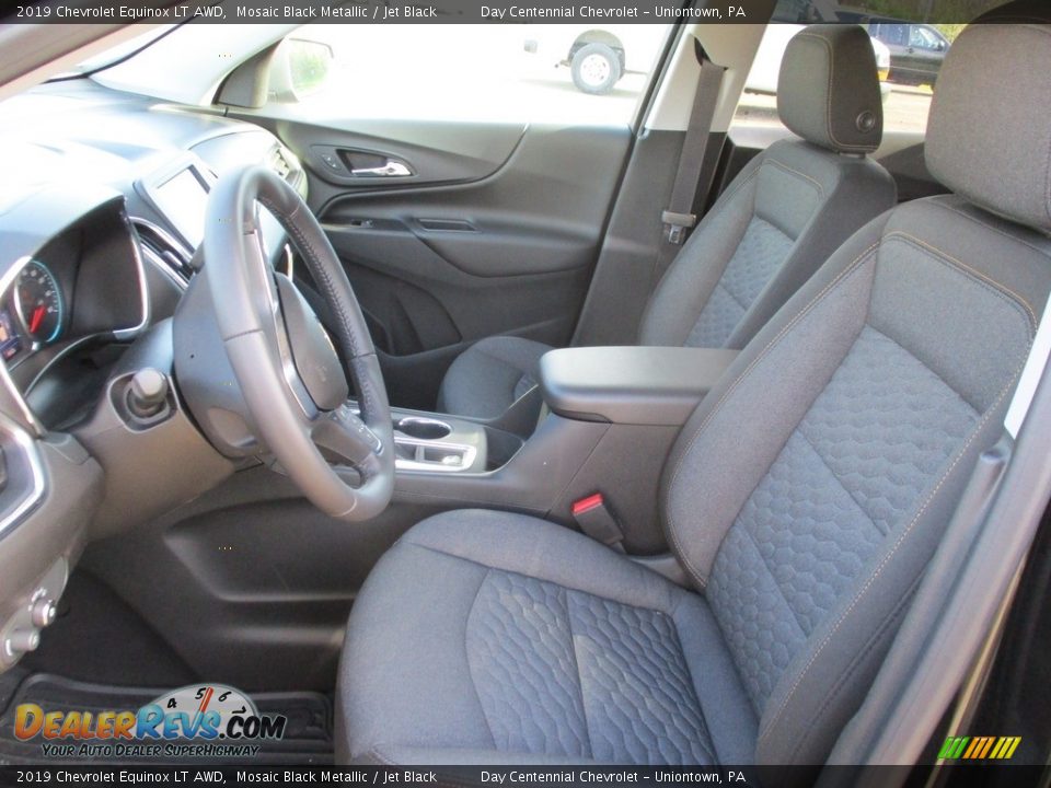 2019 Chevrolet Equinox LT AWD Mosaic Black Metallic / Jet Black Photo #12
