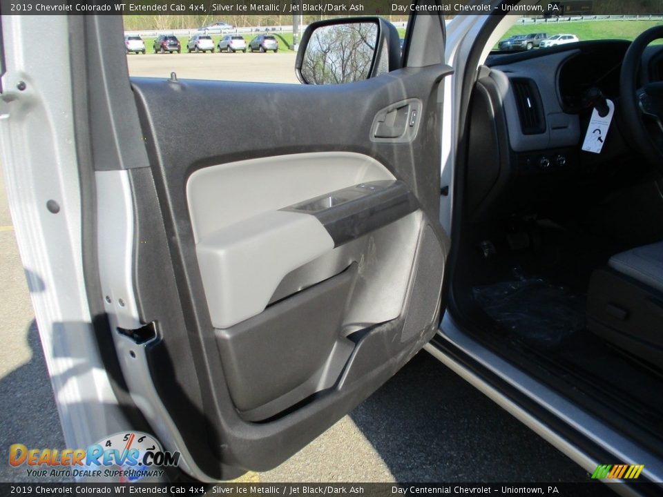 2019 Chevrolet Colorado WT Extended Cab 4x4 Silver Ice Metallic / Jet Black/Dark Ash Photo #12