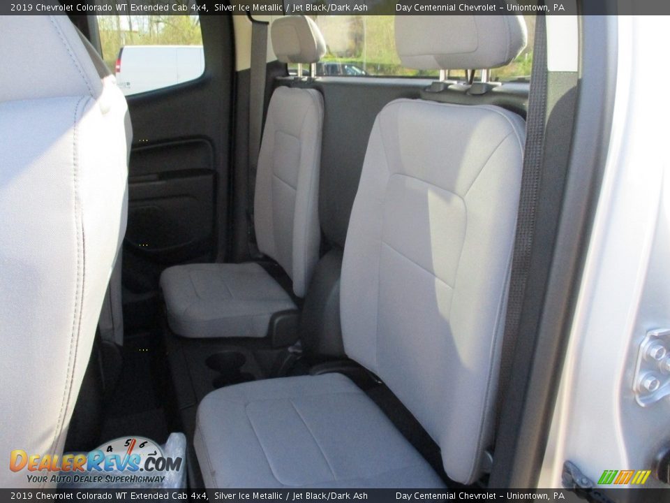 Rear Seat of 2019 Chevrolet Colorado WT Extended Cab 4x4 Photo #14