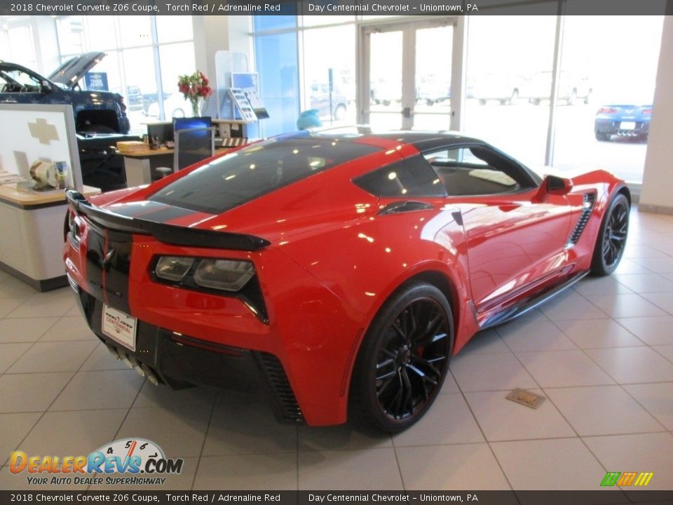 2018 Chevrolet Corvette Z06 Coupe Torch Red / Adrenaline Red Photo #2