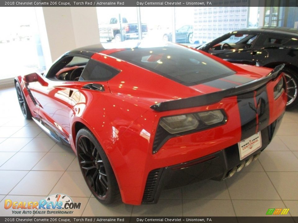 2018 Chevrolet Corvette Z06 Coupe Torch Red / Adrenaline Red Photo #4