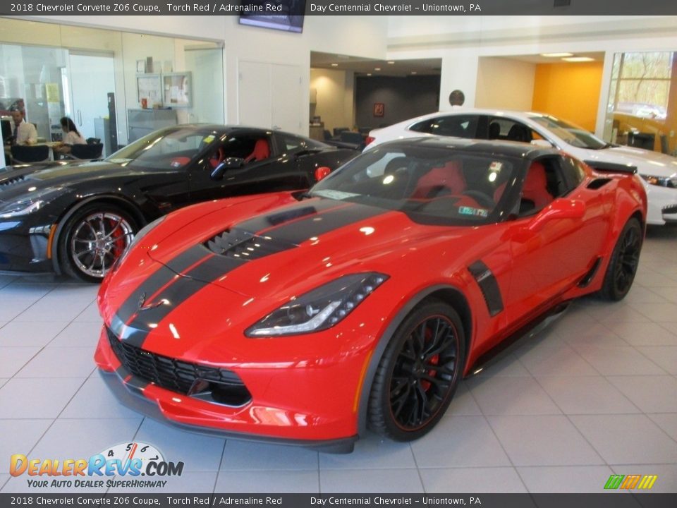 2018 Chevrolet Corvette Z06 Coupe Torch Red / Adrenaline Red Photo #5