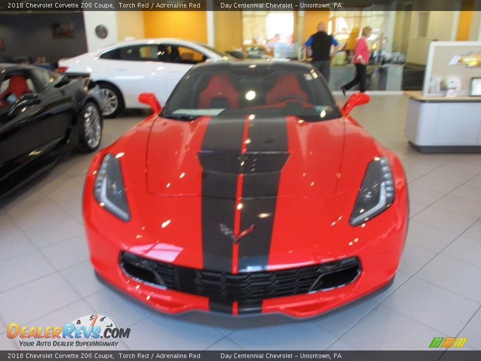 2018 Chevrolet Corvette Z06 Coupe Torch Red / Adrenaline Red Photo #6
