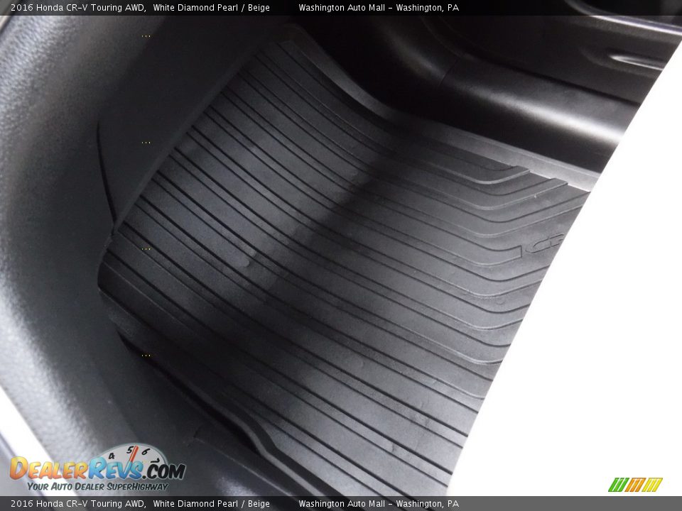 2016 Honda CR-V Touring AWD White Diamond Pearl / Beige Photo #25