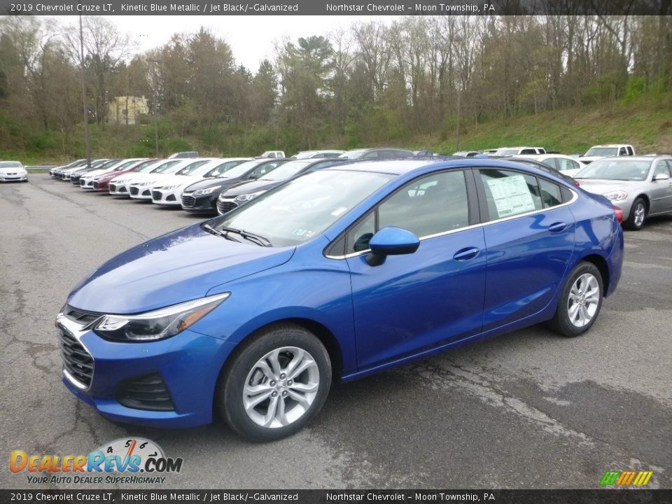 2019 Chevrolet Cruze LT Kinetic Blue Metallic / Jet Black/­Galvanized Photo #1