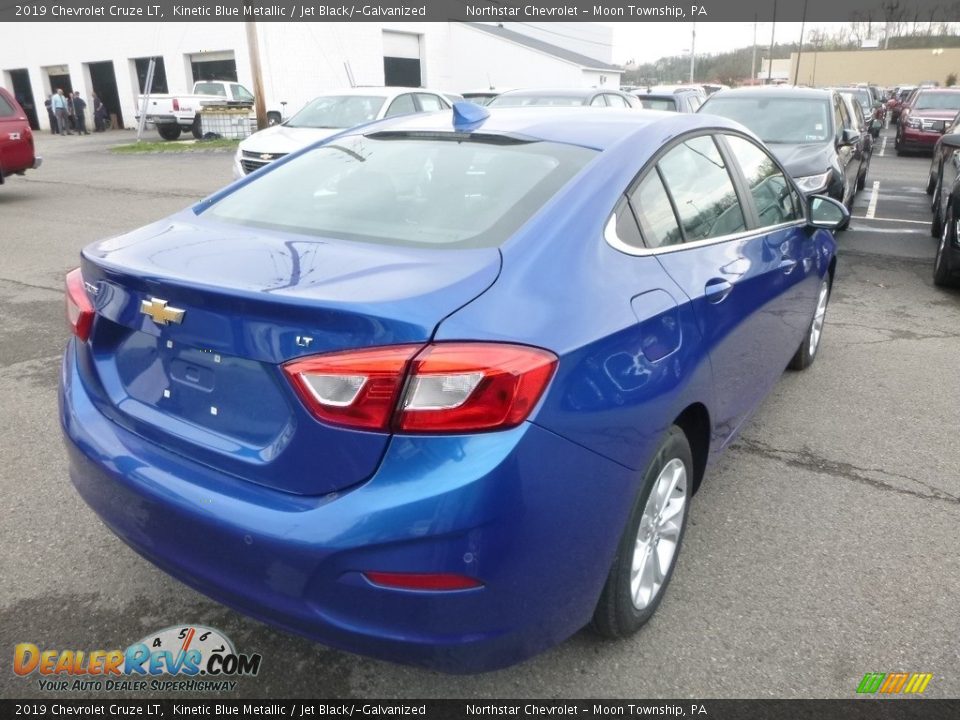 2019 Chevrolet Cruze LT Kinetic Blue Metallic / Jet Black/­Galvanized Photo #5