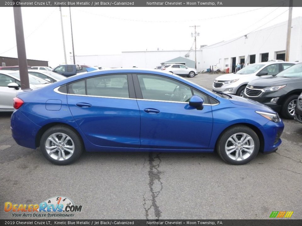 2019 Chevrolet Cruze LT Kinetic Blue Metallic / Jet Black/­Galvanized Photo #6