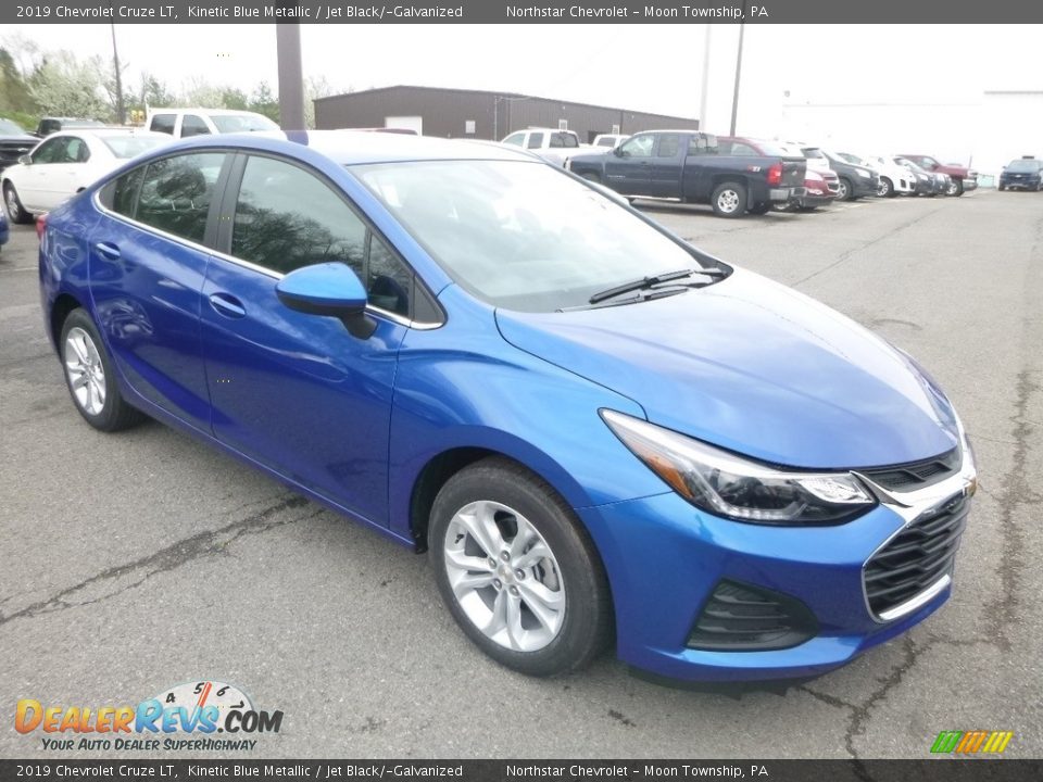 2019 Chevrolet Cruze LT Kinetic Blue Metallic / Jet Black/­Galvanized Photo #7