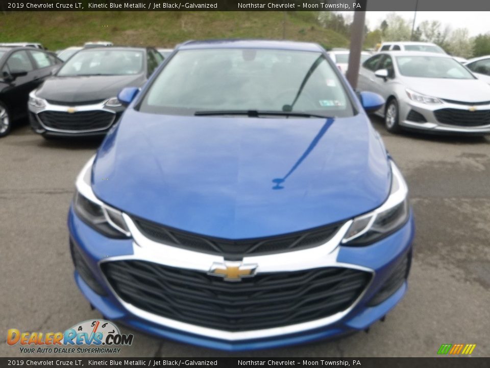 2019 Chevrolet Cruze LT Kinetic Blue Metallic / Jet Black/­Galvanized Photo #8