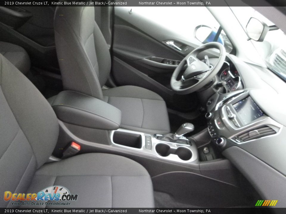 2019 Chevrolet Cruze LT Kinetic Blue Metallic / Jet Black/­Galvanized Photo #10
