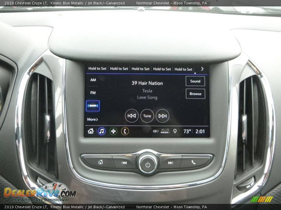 2019 Chevrolet Cruze LT Kinetic Blue Metallic / Jet Black/­Galvanized Photo #17