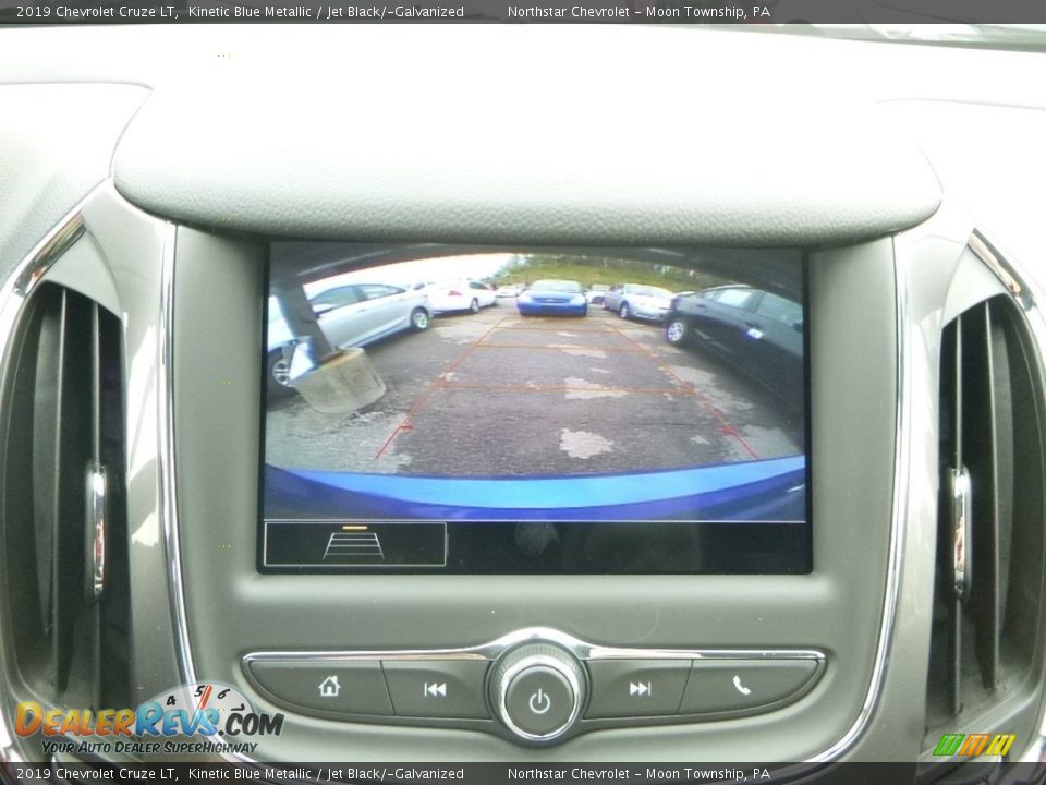 2019 Chevrolet Cruze LT Kinetic Blue Metallic / Jet Black/­Galvanized Photo #18