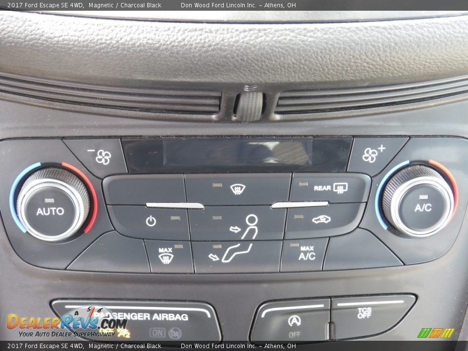 2017 Ford Escape SE 4WD Magnetic / Charcoal Black Photo #4