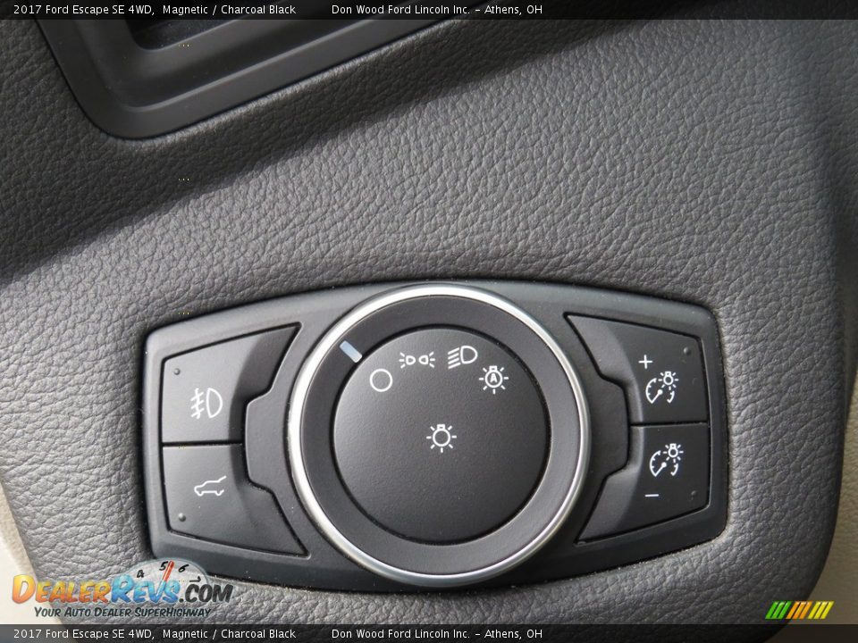 2017 Ford Escape SE 4WD Magnetic / Charcoal Black Photo #5