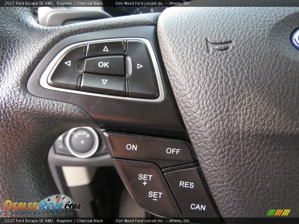 2017 Ford Escape SE 4WD Magnetic / Charcoal Black Photo #7