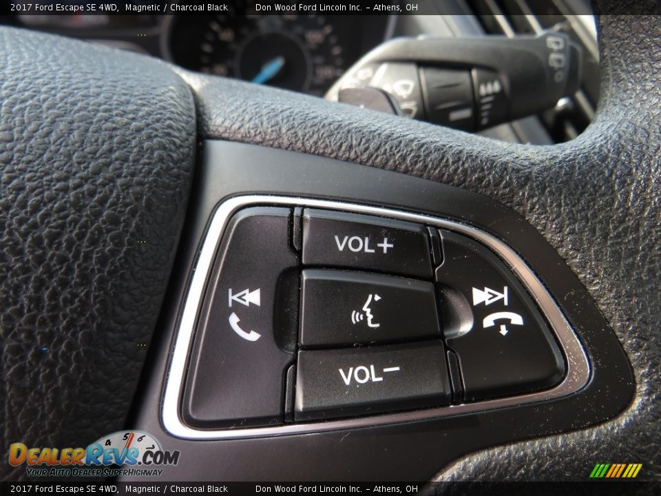 2017 Ford Escape SE 4WD Magnetic / Charcoal Black Photo #8