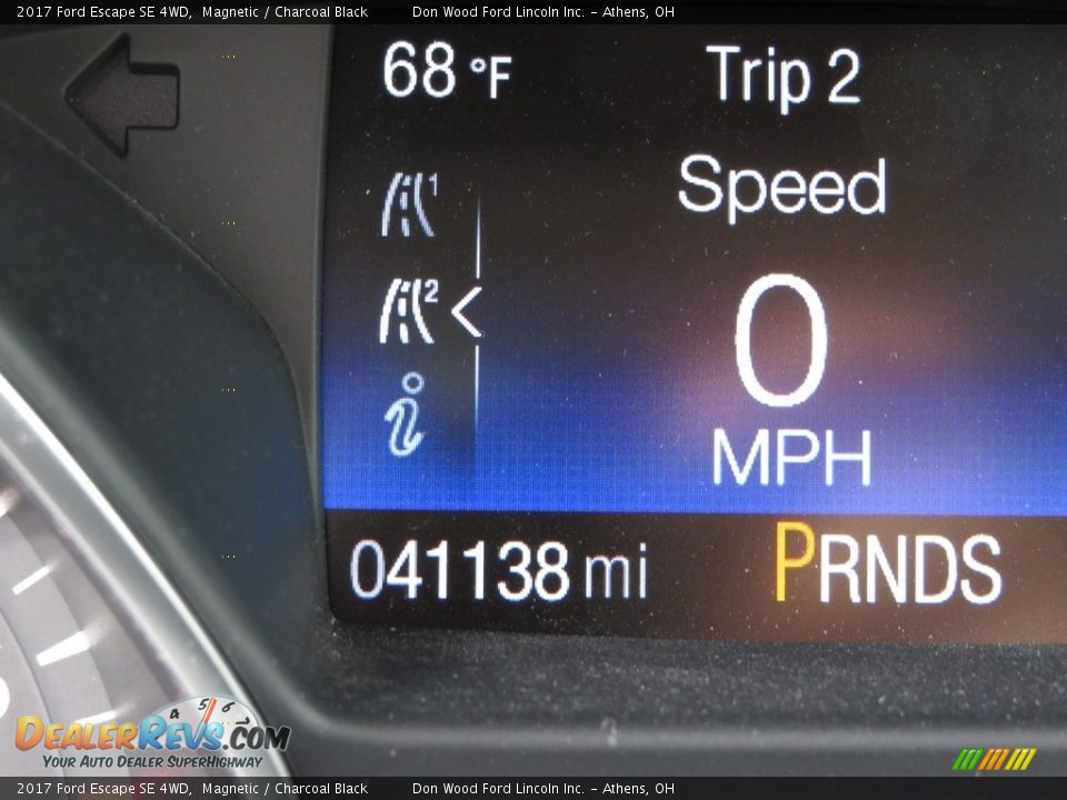 2017 Ford Escape SE 4WD Magnetic / Charcoal Black Photo #9