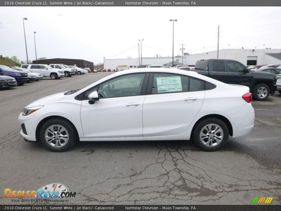 2019 Chevrolet Cruze LS Summit White / Jet Black/­Galvanized Photo #2