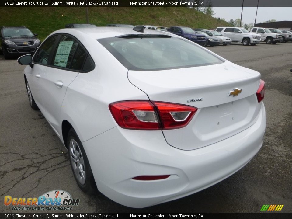 2019 Chevrolet Cruze LS Summit White / Jet Black/­Galvanized Photo #3