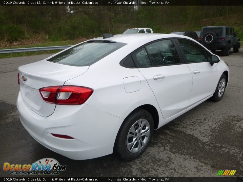 2019 Chevrolet Cruze LS Summit White / Jet Black/­Galvanized Photo #5