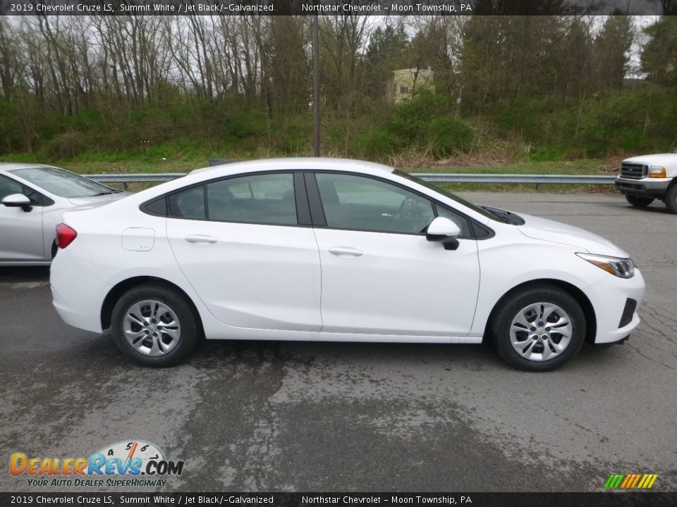 2019 Chevrolet Cruze LS Summit White / Jet Black/­Galvanized Photo #6