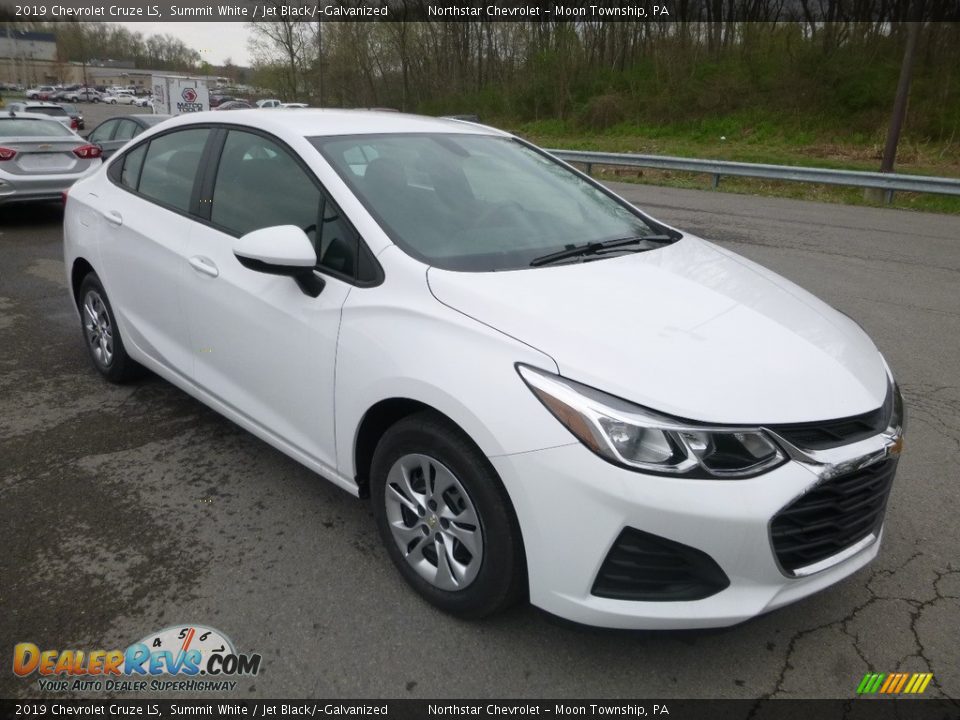 2019 Chevrolet Cruze LS Summit White / Jet Black/­Galvanized Photo #7