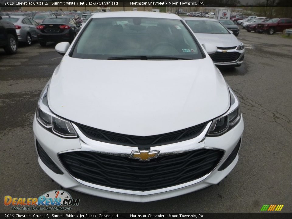 2019 Chevrolet Cruze LS Summit White / Jet Black/­Galvanized Photo #8