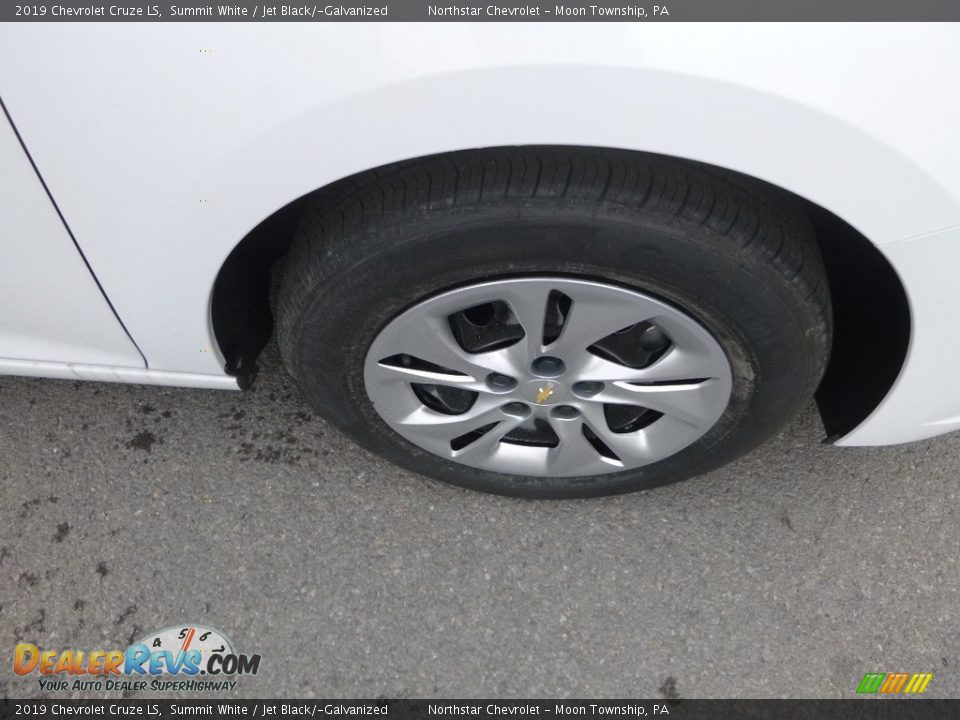 2019 Chevrolet Cruze LS Summit White / Jet Black/­Galvanized Photo #9
