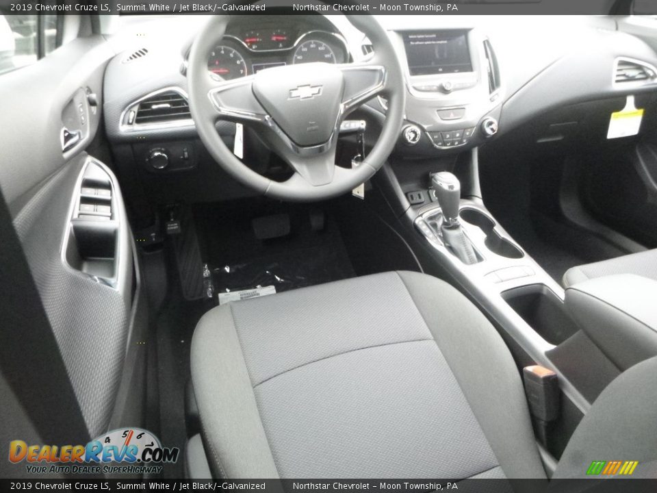 2019 Chevrolet Cruze LS Summit White / Jet Black/­Galvanized Photo #13