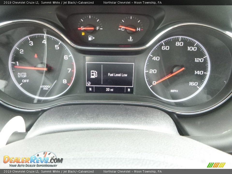2019 Chevrolet Cruze LS Summit White / Jet Black/­Galvanized Photo #19