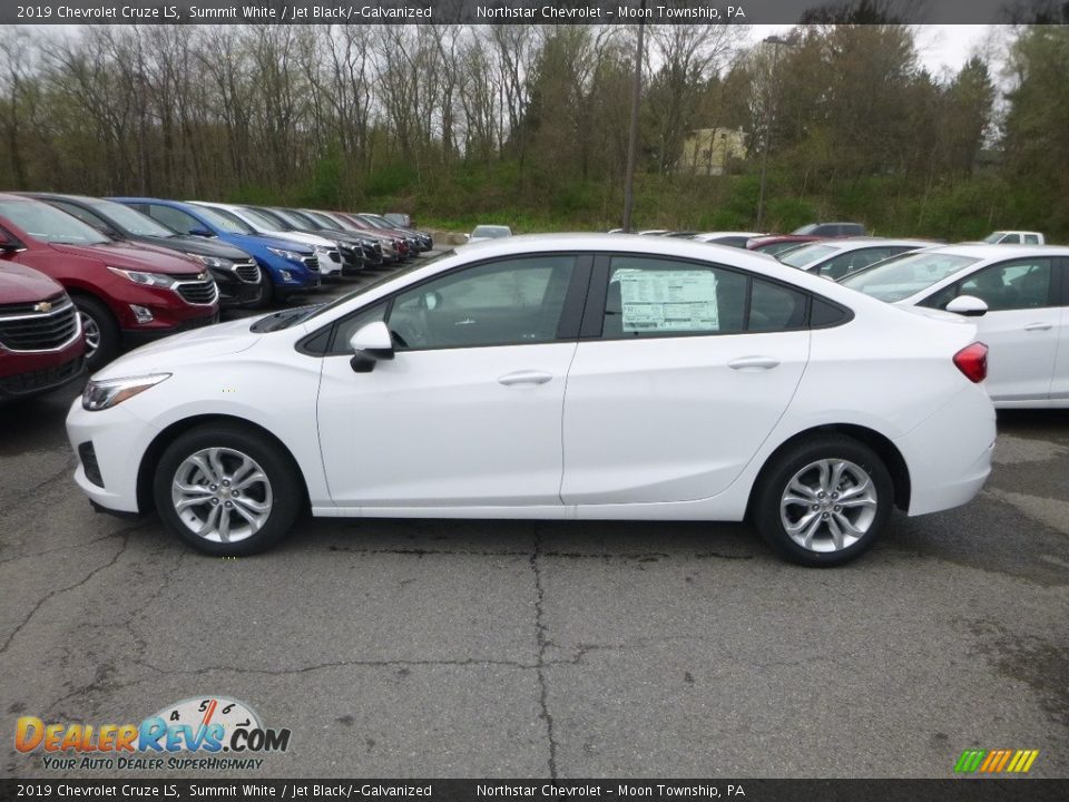 2019 Chevrolet Cruze LS Summit White / Jet Black/­Galvanized Photo #2