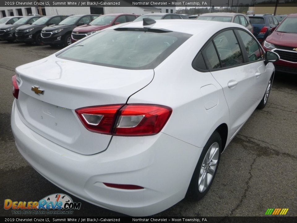 2019 Chevrolet Cruze LS Summit White / Jet Black/­Galvanized Photo #5