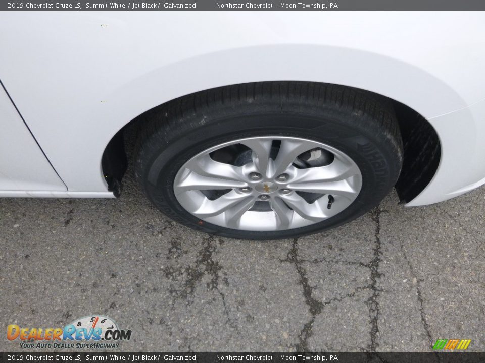 2019 Chevrolet Cruze LS Summit White / Jet Black/­Galvanized Photo #9