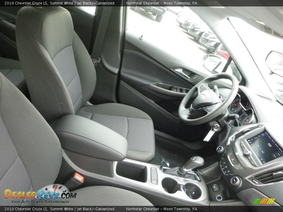2019 Chevrolet Cruze LS Summit White / Jet Black/­Galvanized Photo #10