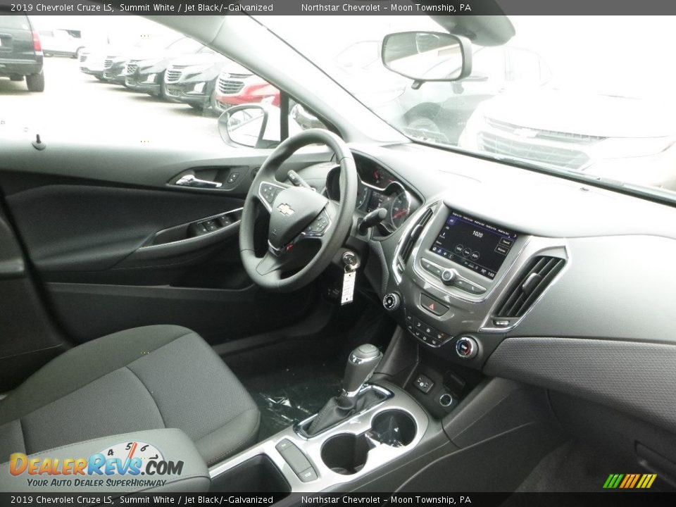 2019 Chevrolet Cruze LS Summit White / Jet Black/­Galvanized Photo #11