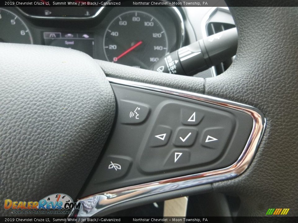 2019 Chevrolet Cruze LS Summit White / Jet Black/­Galvanized Photo #19