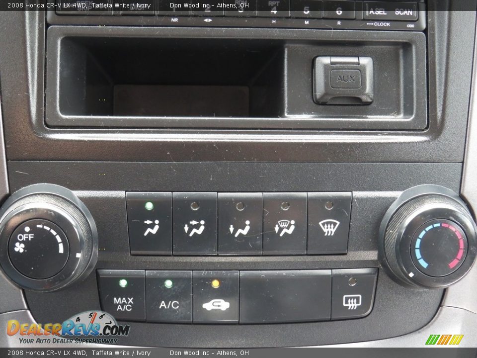 2008 Honda CR-V LX 4WD Taffeta White / Ivory Photo #3
