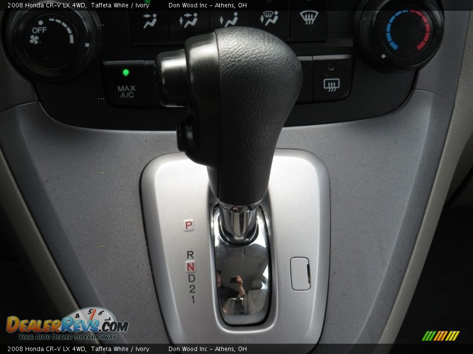 2008 Honda CR-V LX 4WD Taffeta White / Ivory Photo #8