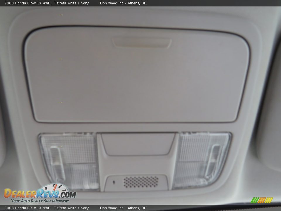 2008 Honda CR-V LX 4WD Taffeta White / Ivory Photo #10